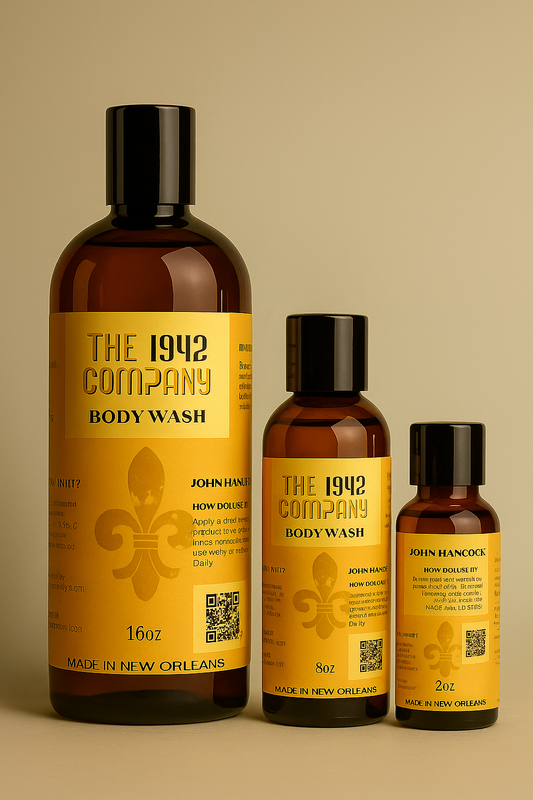 "JOHN HANCOCK" LUXURY BODYWASH